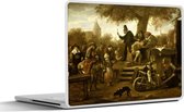 Autocollant pour ordinateur portable - 13,3 pouces - The Quack (The Stone Cutting) - Jan Steen