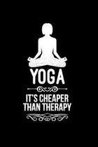 Yoga is cheaper than therapy