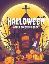 Halloween Adult Coloring Book