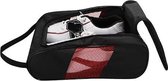 Tiamo - PGM golf schoenen tas - zwart met blauw