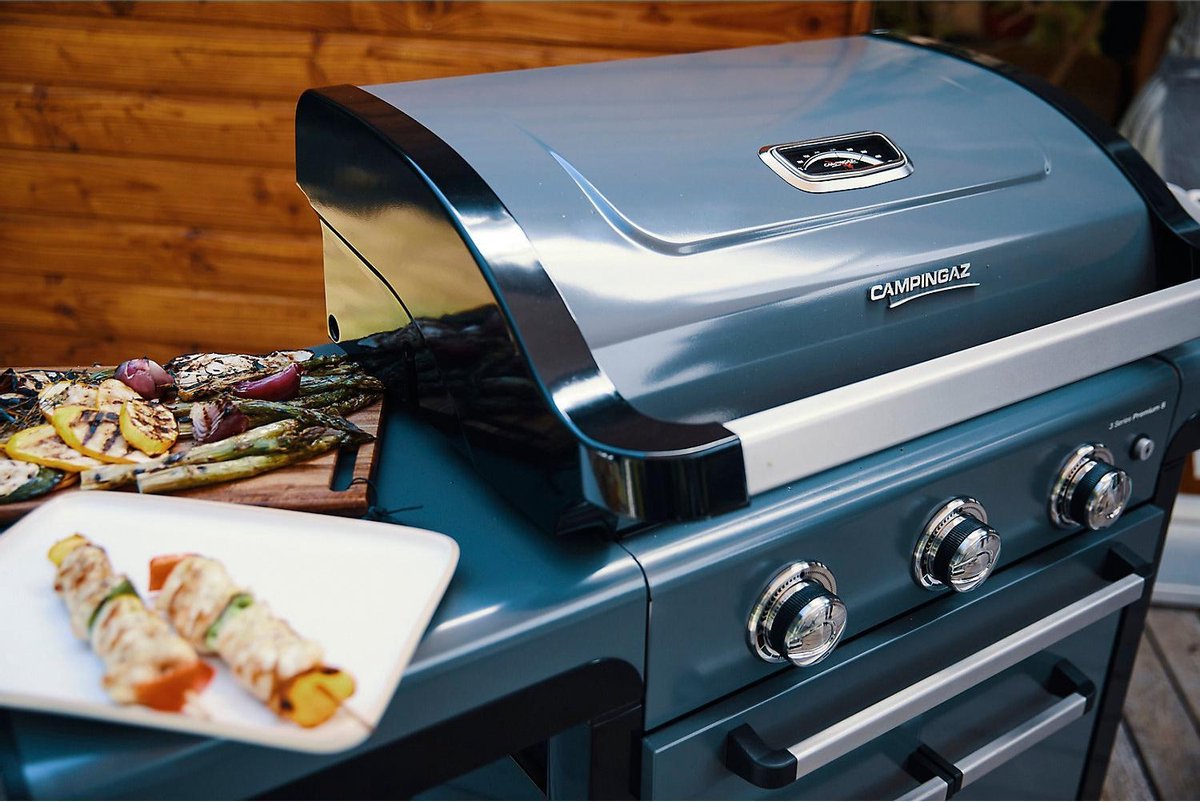 Campingaz 3 Series Premium S Gasbarbecue - buitenkeuken met 3 Branders - Antraciet – foto 4