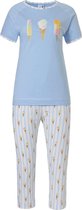 Rebelle dames shortama 3/4 broek Ice  - 44  - Blauw