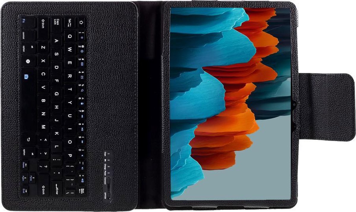Samsung Galaxy Tab S7 Bluetooth Keyboard Cover Case - Zwart