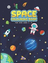 Space Colouring Book for Kids Aged 4-8