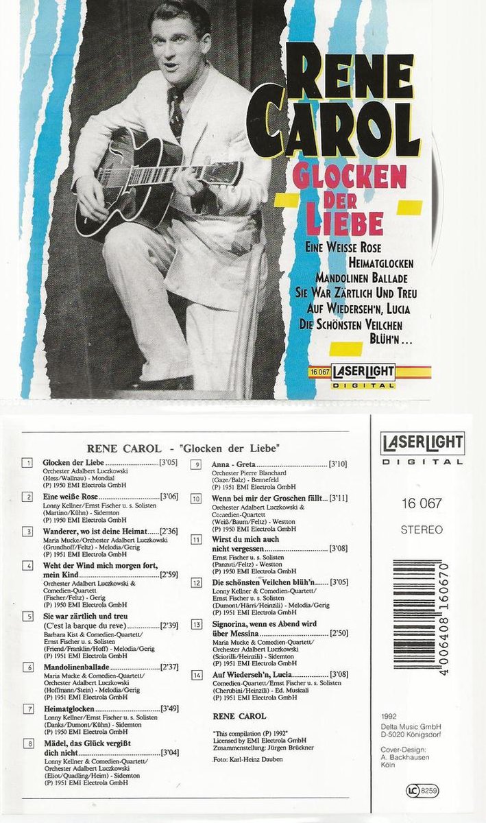 RENE CAROL-GLOCKEN DER LIEBE