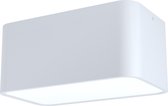 EGLO Grimasola Opbouwlamp - E27 - 24 cm - Wit