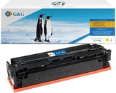 G&G 054H compatibel met Canon 054 054H Tonercartridge XL Geel 1 stuk(s) Huismerk /2300 Pagina's