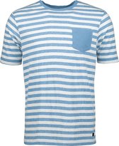 Jac Hensen T-shirt - Extra Lang - Blauw - XXL