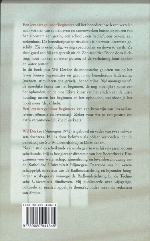 Een levensregel voor beginners