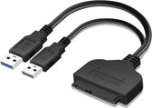 Astilla Products - Dubbele USB 2.0 naar SATA Hard Drive Adapter Kabel voor 2-inch SATA HDD / SSD