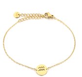 Michelle Bijoux Armband Aquarius - Waterman Goud