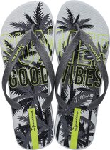 Ipanema Summer Heren Slippers - Grey/yellow - Maat 39/40