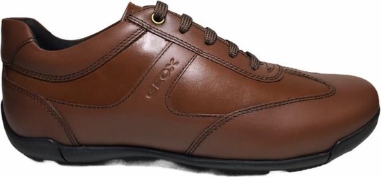 Geox lederen veterschoenen Edgware cognac mt 41 | bol.com