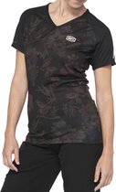 100% Dames MTB Fietsshirt Airmatic - ZwartGroen - S