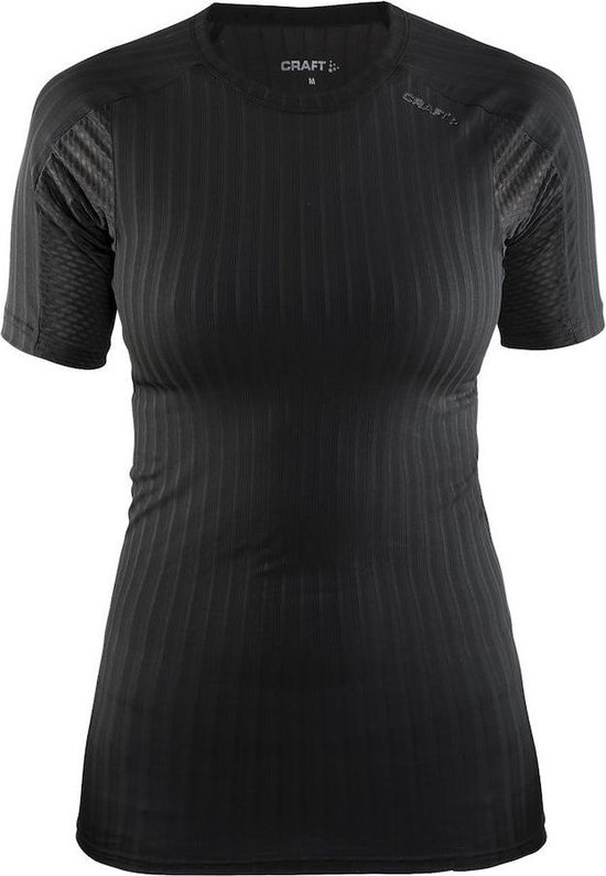 Craft active extreme 2.0 cn ss w - Sportshirt - Dames - Black - XS