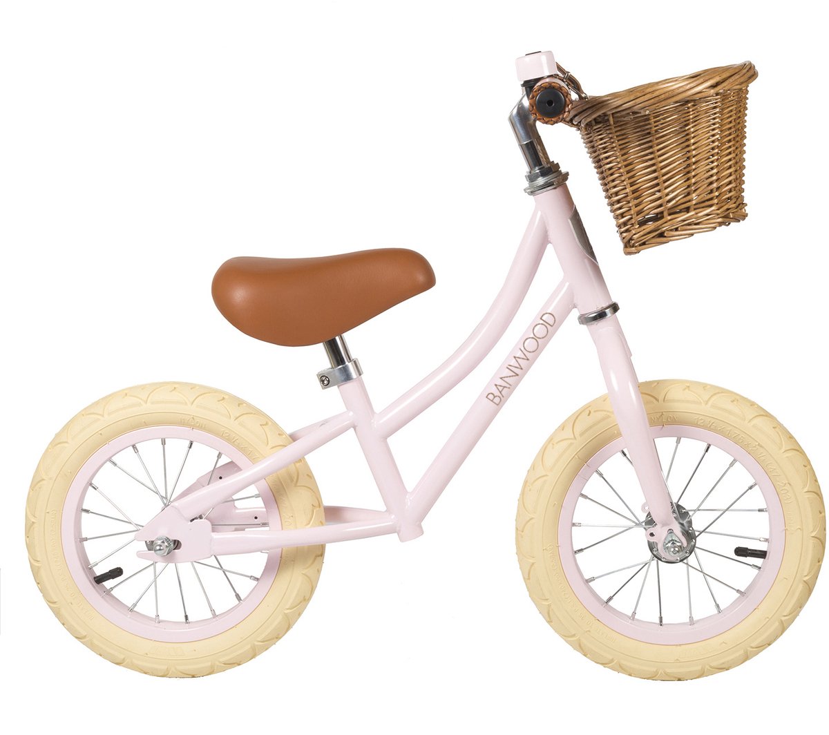 Loopfiets first go pink - Banwood