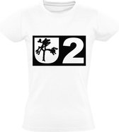 U2 Dames t-shirt | Wit
