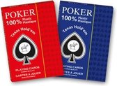 Playing Cards - Plastic Poker Texas Holdém, Corner Index