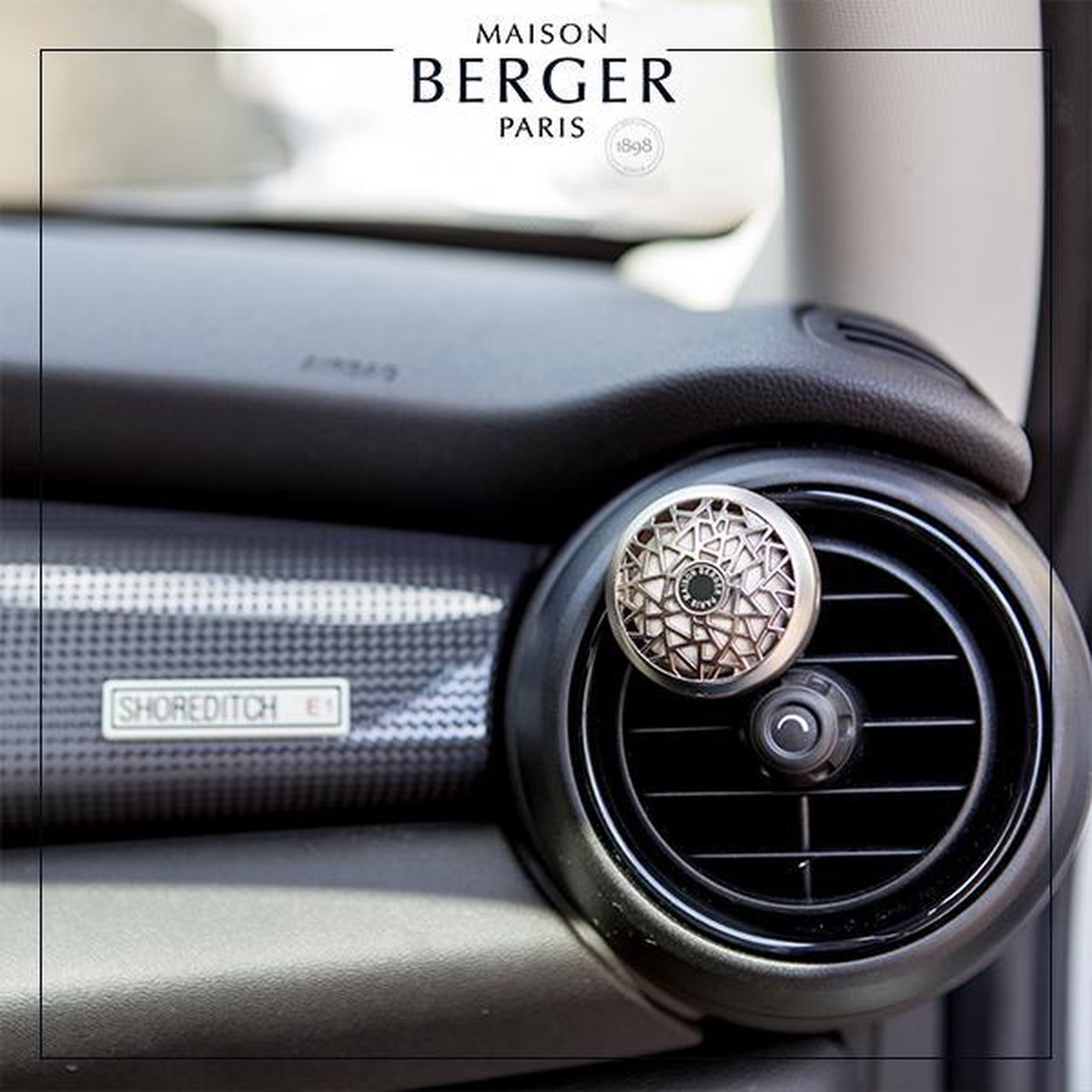 Auto parfum - Lampe Berger - geschenkset - Car diffuser Satiné | bol