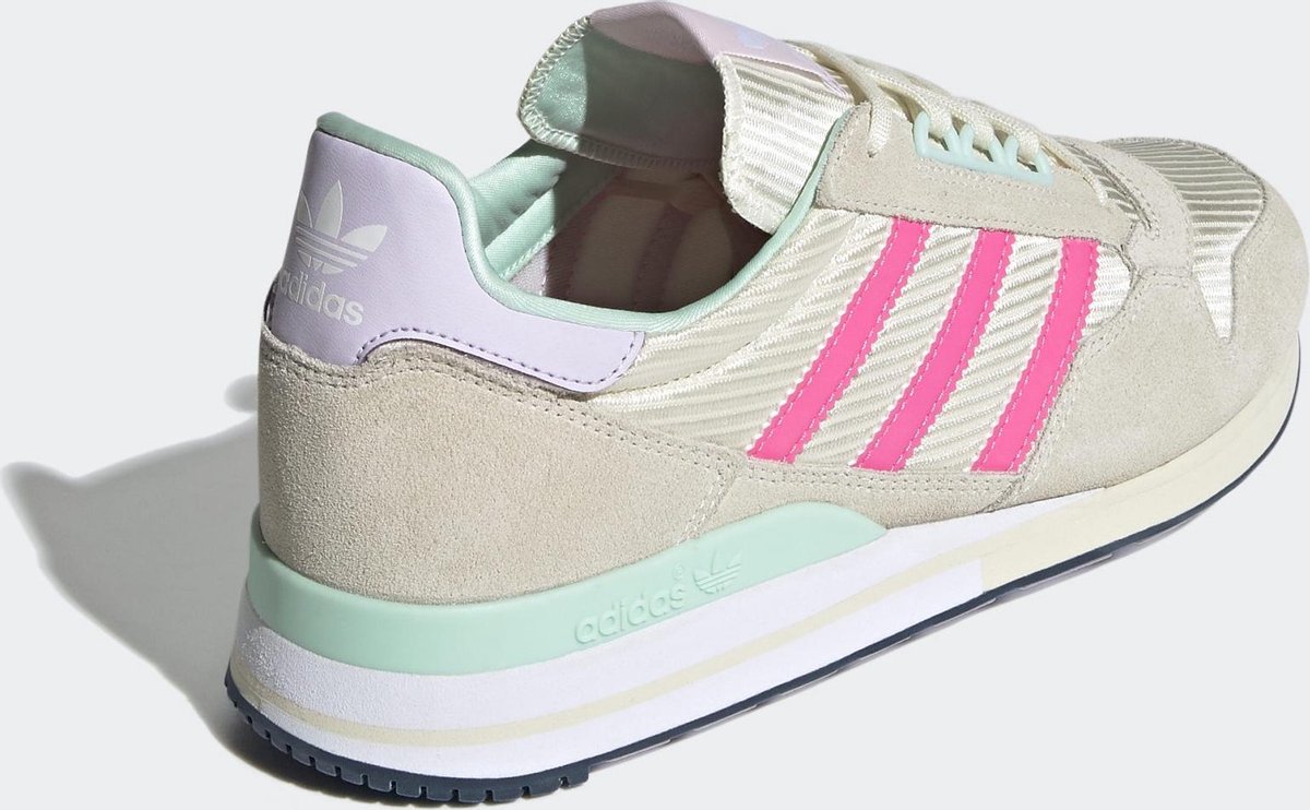 adidas zx 500 w cream white solar pink clear pink