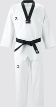 JCalicu Taekwondo costume dan (dobok) JC-Club | WT | blanc-noir - Taille du produit : 110