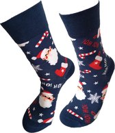 Verjaardag cadeautje voor hem en haar - Kerstmis sokken - Kerst sokken met zuurstok - Leuke sokken - Vrolijke sokken - Luckyday Socks - Sokken met tekst - Aparte Sokken - Socks waar je Happy 