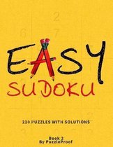 Easy Sudoku Puzzle Book For Adults - With Solutions - Large Print - Book 2
