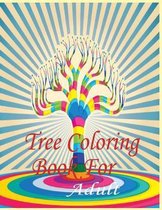 Tree Coloring Book For Adult