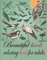 Beautiful birds coloring book for adults