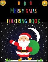 Merry Xmas Coloring Book