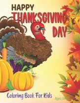 Thanksgiving Day Coloring book for kids