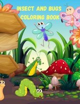 Insect and Bugs Coloring Book