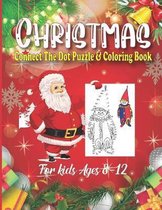 Christmas Connect The Dot Puzzle & Coloring Book For Kids Ages 8-12