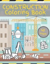 Construction Coloring Book