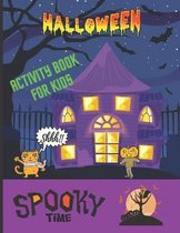 Halloween Activity Book for Kids