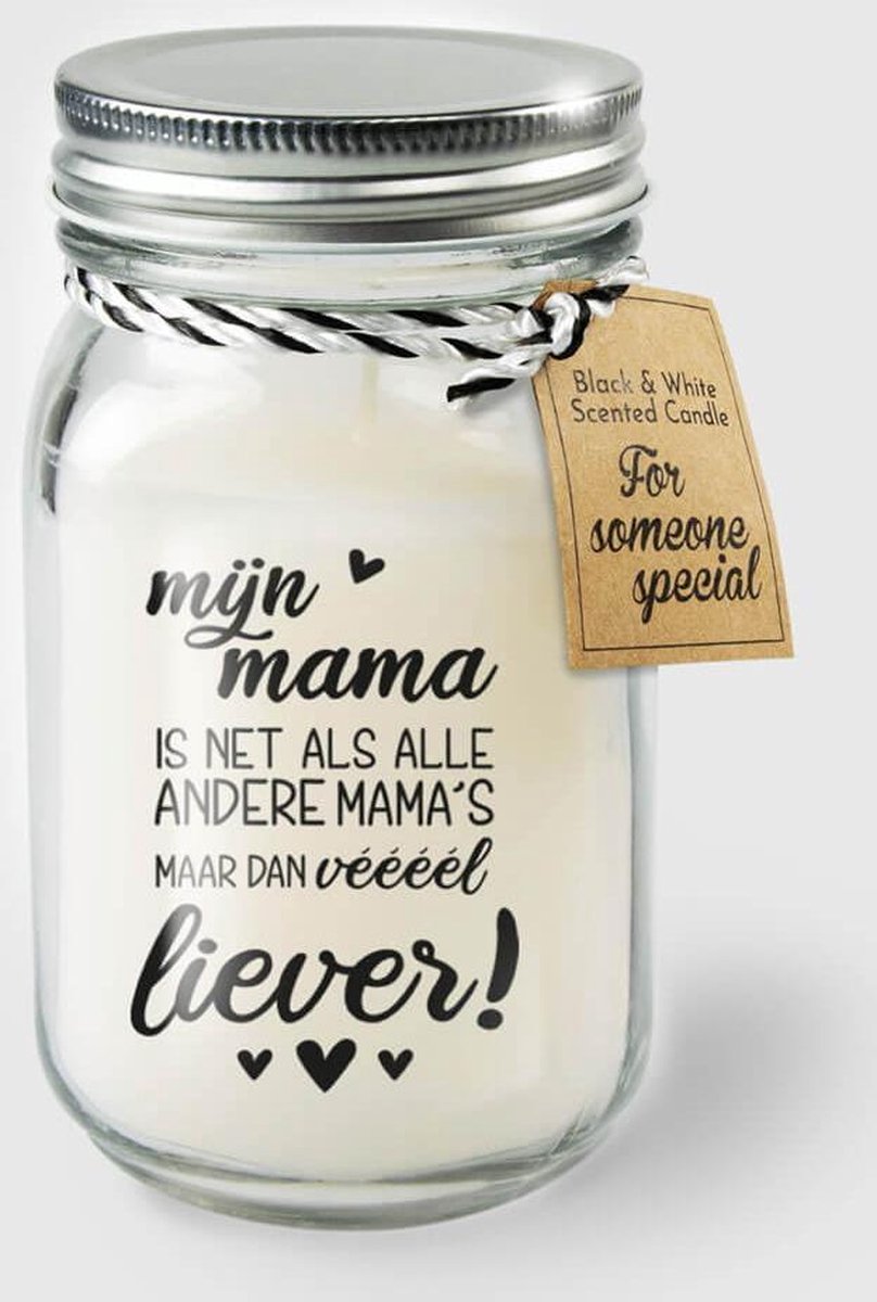 Paper dreams Geurkaars Vanille – Mama Wit