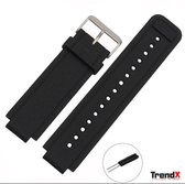 Vervangende rubberen horlogeband, armband, horlogeaccessoires, waterdicht, 24 * 16 mm