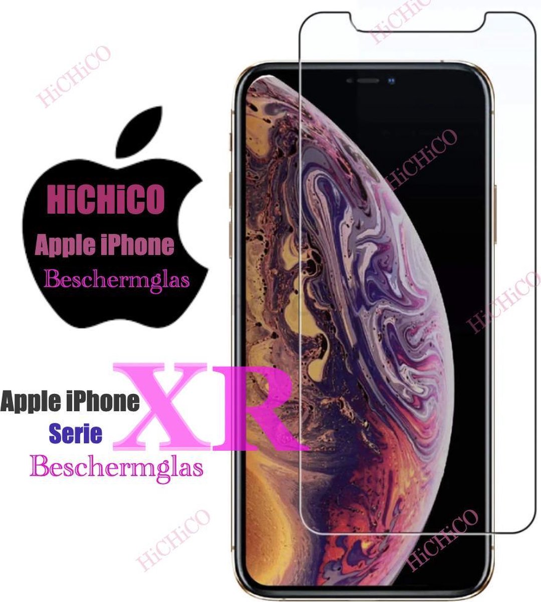 iPhone XR Screenprotector Glas, Tempered Glass, Beschermglas, iPhone XR Screenprotector Glas, iPhone XR Screen Protector - Screenprotector iPhone XR, Glazen bescherming 2.5D 9H 0.3mm - Fairco