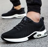 Werkschoenen-Sportief-Sneakers Stalen Neus Kleur Zwart / Wit Maat 37