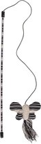 Flamingo Pirin Hengel Vlinder Zwart En Wit 45Cm