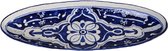 Ovale schaal Blue Fond 50 cm | OS.BLF.50 | Dishes & Deco