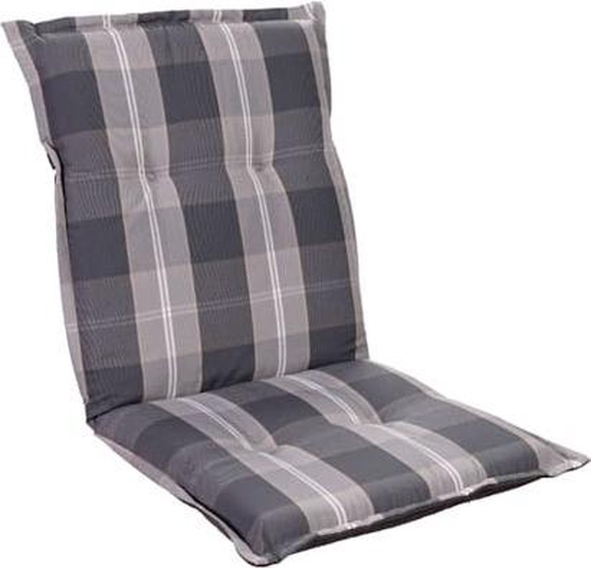 Blumfeldt Prato Tuinkussen - stoelkussen - zitkussen lage rug tuinstoel - 50 x 100 x 8 cm - UV bestendig polyester