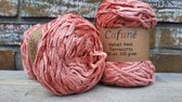 Cafune -  Velvet - Terracotta - 4 mm - Breien - Haken - Weven