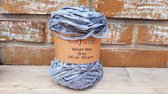 Velours Cafune - Grijs - 4 mm - Tricot - Crochet - Tissage - la paire