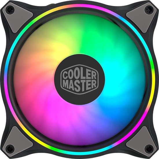 Cooler Master Masterfan MF140 Halo - Boîtier de ventilateur - 140 mm - RGB  - Zwart | bol