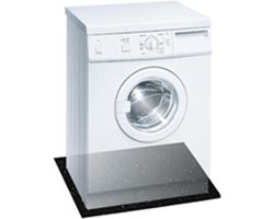 Nedco Anti-trillingsmat 60x60x0,6cm zwart