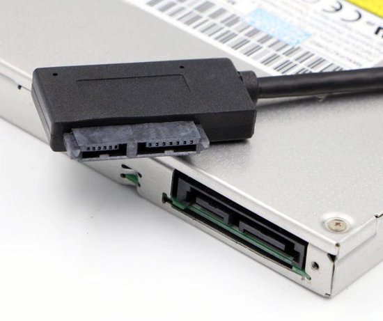 Câble Convertisseur CD DVD Rom SATA vers USB 2.0 - Adaptateur | bol