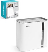 Bewello® - WC Rolhouder - Toiletrolhouder - Zelfklevend WC Kastje - Wit met Grijs - 248 x 130 x 230 mm
