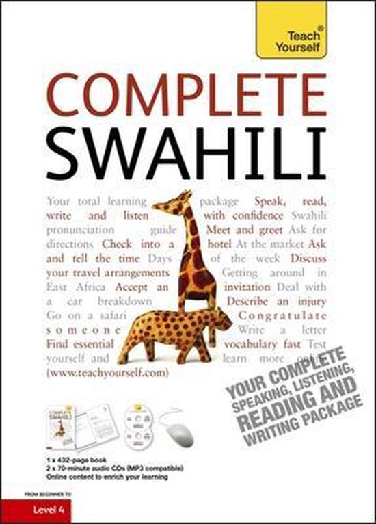 TY Complete Swahili Bk & CD - cover