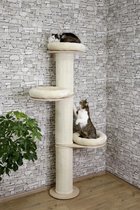 Krabpaal Dolomit "Beige" (187*38cm) - krabpaal voor grote katten - krabpaal voor katten